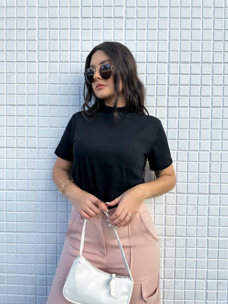 T-shirt Gola Alta Preta