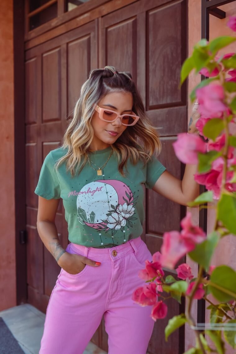 T-shirt Mistic Verde Mescla